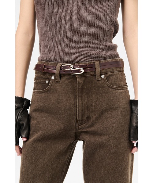 セール】OUR LEGACY TWIN TONGUE BELT（ベルト）｜Our Legacy（アワー