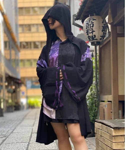 AXES-X（アクシーズエックス）の「光源氏フード付羽織（その他アウター