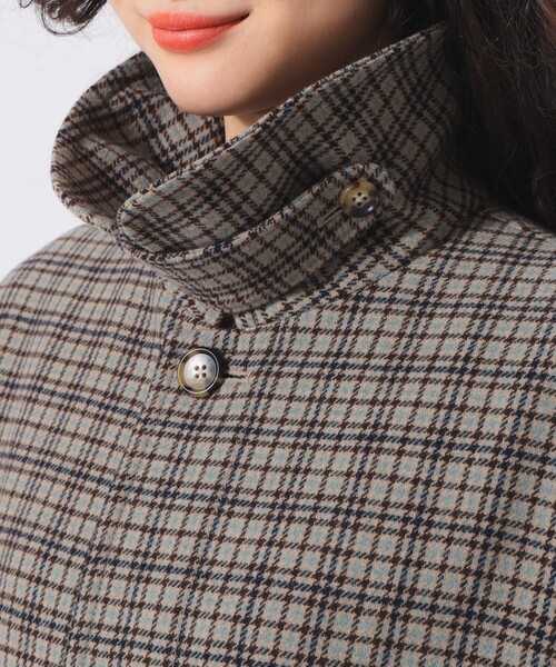 セール】【2/5再値下げ】ガンクラブ チェック コート（ステンカラー
