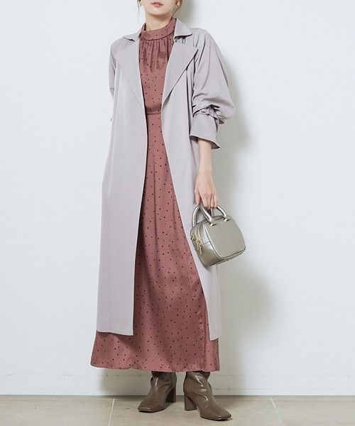 SNIDEL（スナイデル）の「Sustainableグロストレンチコート（トレンチ