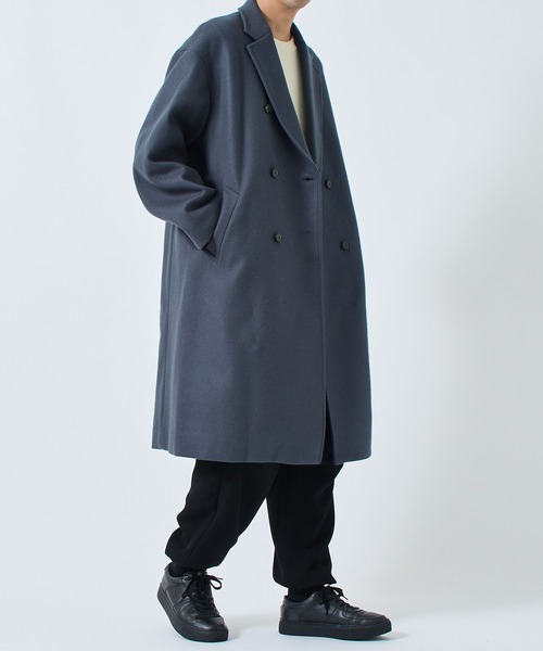 STUDIOUS（ステュディオス）の「THE Cashmere wool ダブルチェスター