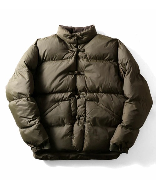 HOUSTON ヒューストン MICRO RIP PADDING CHINA JACKET マイクロリップ