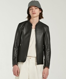 LIDNM（リドム）の「LAMB LEATHER SINGLE RIDERS（ライダース