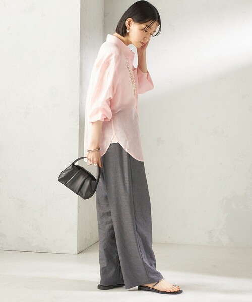 手洗い可能〉ツイル ドロスト パンツ（その他パンツ）｜SHIPS