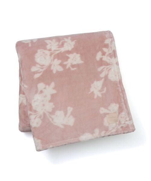 セール】【あったか寝具】WARMY ふわふわ フラワー ブランケット（毛布