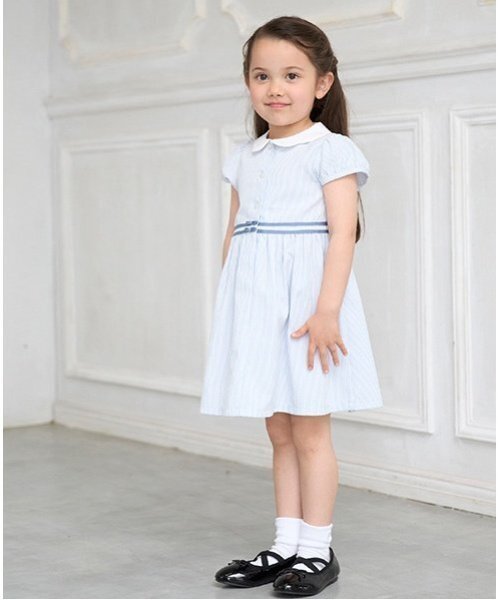 セール】【WIN COOL】衿ワンピース（ワンピース）｜petit main