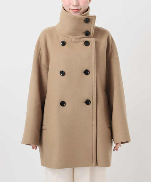 セール】《追加》スタンドカラーオーバーコート（その他アウター