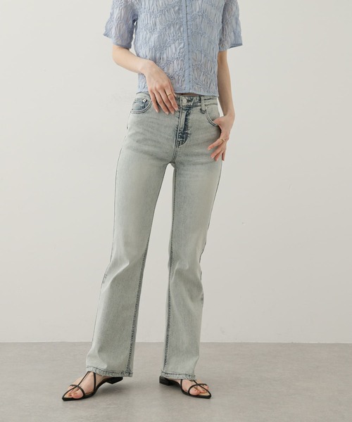 セール】ローライズフレアデニムパンツ（デニムパンツ）｜SENSE OF