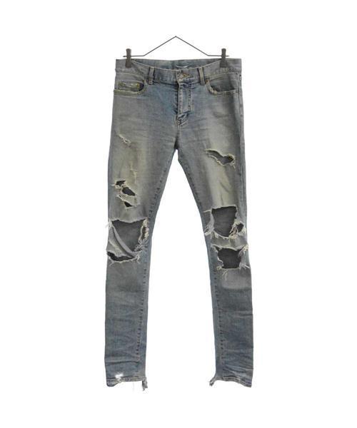 saint laurent paris(サンローラン)デストロイスキニーデニム 楽天