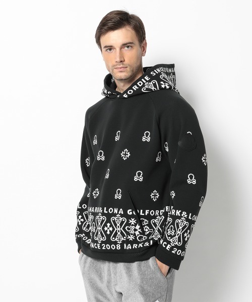 マークアンドロナ ブルゾンパーカー パーカー セットアップ MARK