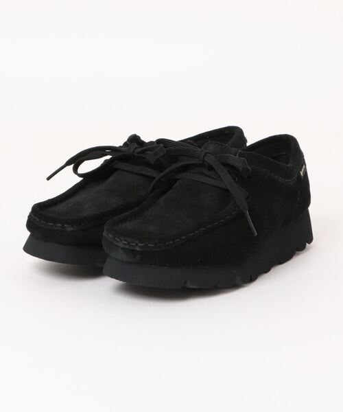 CLARKS クラークス W's Wallabee.GTX ワラビーGTX 26179258 Black Sde