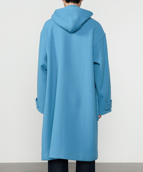 Orcival 3 フードコート P ダッフルコート ネイビー メルトン 【公式通販】