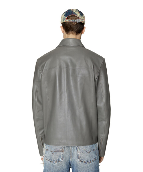 DIESEL（ディーゼル）の「メンズ レザージャケット ラム（ライダース