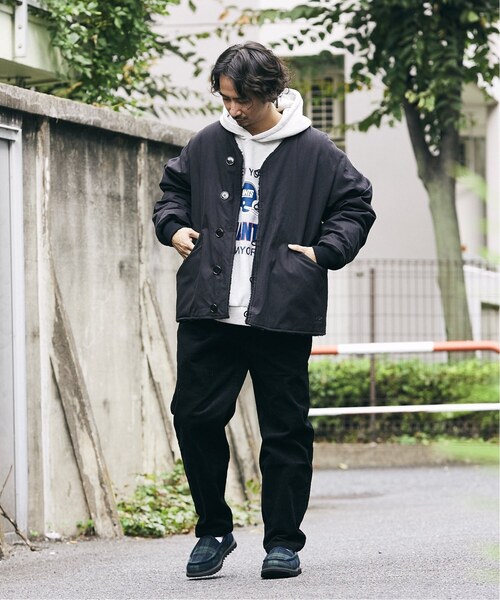 セール】【ARMY TWILL/アーミーツイル】別注 リバーシブル ノーカラー