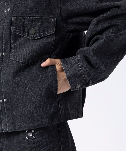 TANAKA / タナカ】THE JEAN JACKET BLACK（デニムジャケット）｜TANAKA