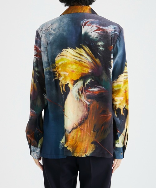 TAAKK/ターク】OIL PAINTING SHIRTS/オイルペインティングシャツ