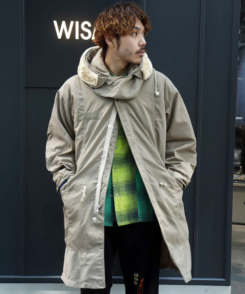 SEEALL / シーオール】RECONSTRUCTED TRENCH PARKA（トレンチコート