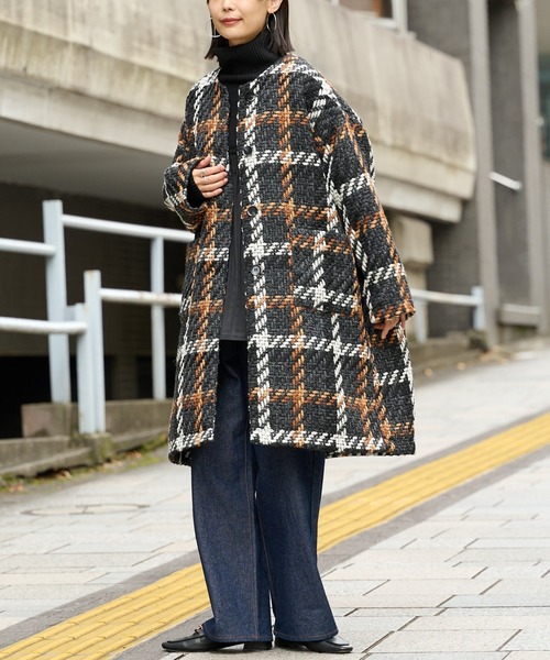 BONbazaar（ボンバザール）の「《こんなコート持ってない！》チェック