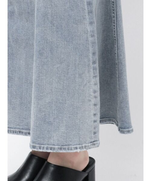 セール】ハイウエストBACKクロスマーメイドデニムスカート（デニム