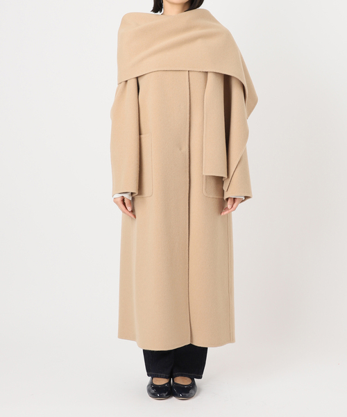 SLOBE IENA（スローブイエナ）の「habiストールノーカラーコート（ノー