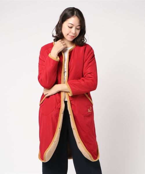 go slow caravan（ゴースローキャラバン）の「ボア×リバーシブルコート