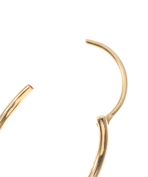 セール】【BAR JEWELLERY / バージュエリー】Mini curve hoop pierce