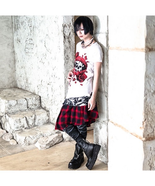 CIVARIZE（シヴァーライズ）の「『CIVARIZE』スカルTシャツ＆総柄