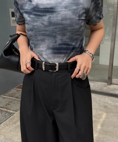 オリジナルバックルレザーベルト（ベルト）｜Lui's（ルイス）の