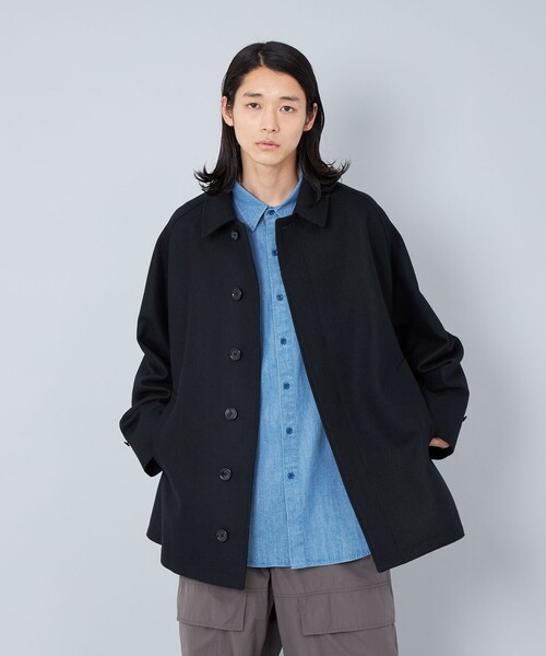 CITEN（シテン）の「＜CITEN＞ヒュージ バルカラー ハーフコート