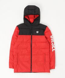 DIESEL｜ディーゼルのダウンジャケット/コート（レッド/赤色系）通販