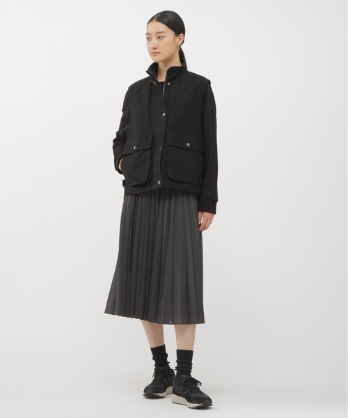 セール】SHEER WOOL POLYESTER（スカート）｜MARGARET HOWELL