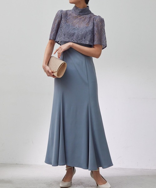 3wayレースボレロ&マーメイドキャミドレス【低身長向けサイズあり