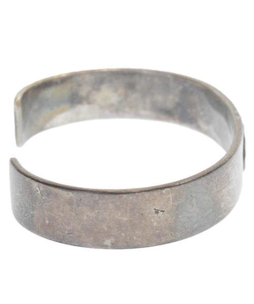 ブランド古着】金メタル付き平打ちブレスレット バングル サイズ