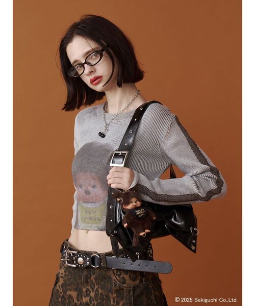 jouetie（ジュエティ）の「【monchhichi×jouetie】レオパードキー