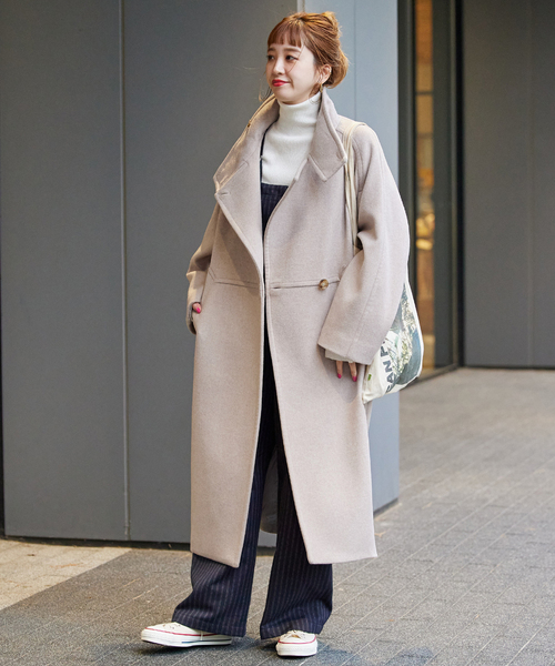 追加》Wビーバーコクーンスタンドカラー（その他アウター）｜B.C STOCK