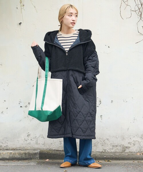 FREAK'S STORE（フリークスストア）の「【WEB限定】ボア×キルティング