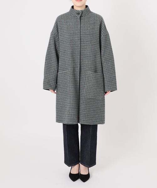 S120ブレンドリバーシブルミドル丈コート（その他アウター）｜B.C