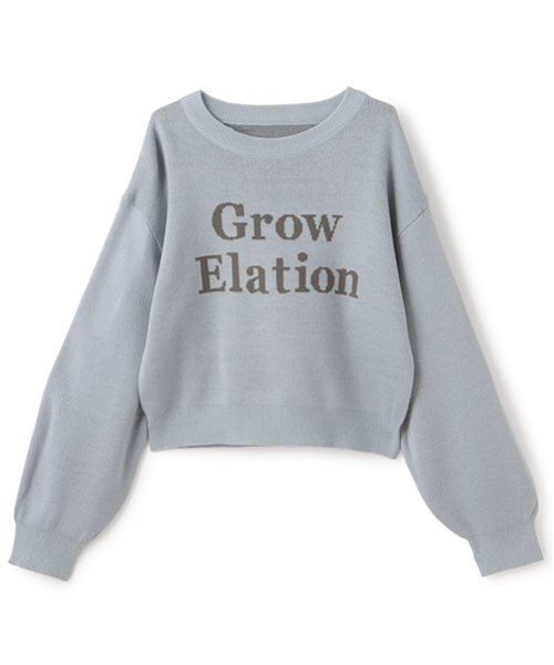 セール】【GOODPRICE】ジャガードクロップドニット（ニット/セーター