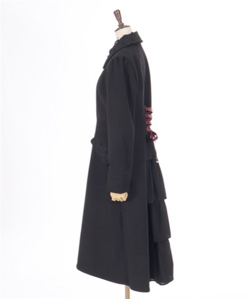 axes femme（アクシーズファム）の「バッスル風ロングコート（ステン