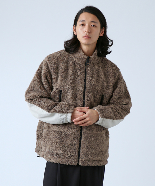 セール】【OLIVEDRAB/オリーブドラブ】 リバーシブル PARK ボア