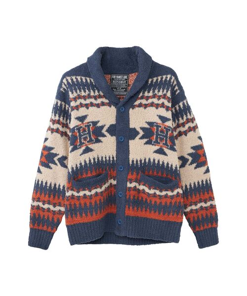 HYSTERIC EVIL WOMANジャカードショール カーディガン ストール