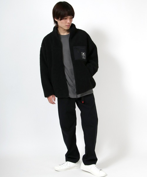 セール】Kappa（カッパ）スタンドカラー シープボアフリースジャケット