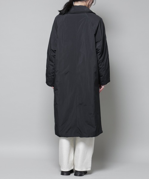 セール】ETHERMALOFT(R)AEROGEL 中綿リバーシブルコート（チェスター