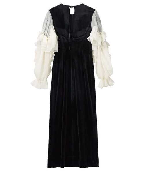 Knuth Marf/クヌースマーフ】2way chiffon docking one piece/2way