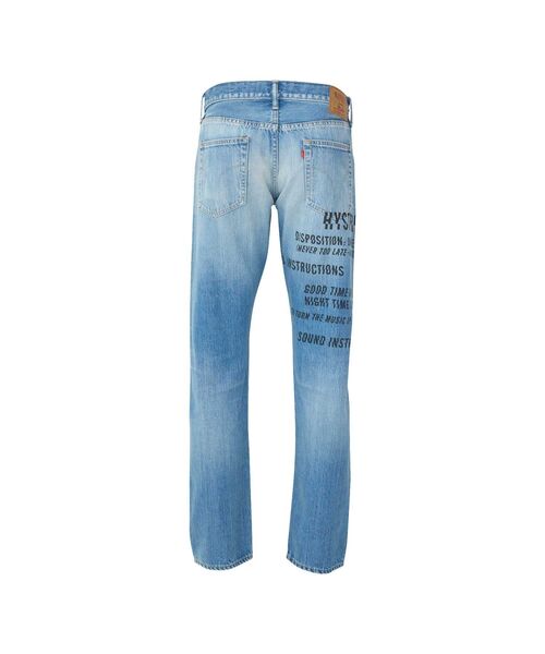 特価ヒステリックグラマー パッチワークデザイン ストレートデニム