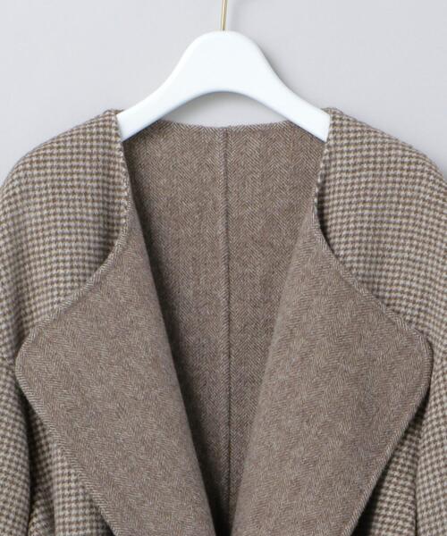 6（ロク）の「＜6(ROKU)＞REVERSIBLE SEWING NO COLLAR COAT/コート