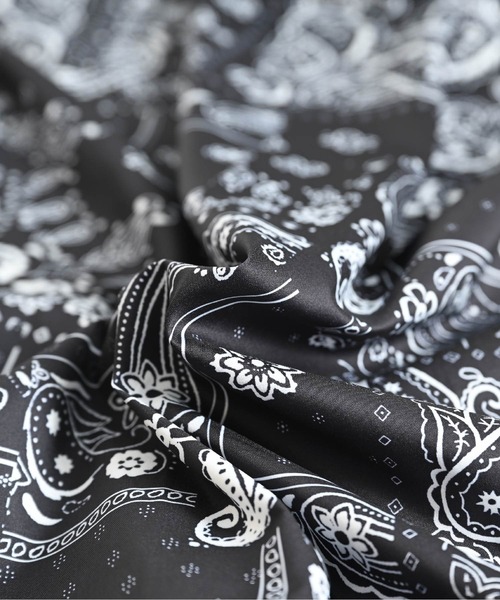 セール】ペイズリー柄 長袖総柄シャツ レギュラーカラー（シャツ