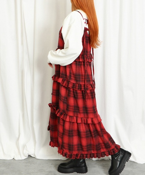 GORGE（ゴージ）の「チェックティアードワンピース（ワンピース）」 - WEAR