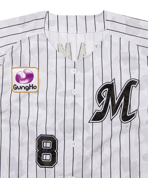 A BATHING APE（アベイシングエイプ）の「千葉ロッテマリーンズ×A