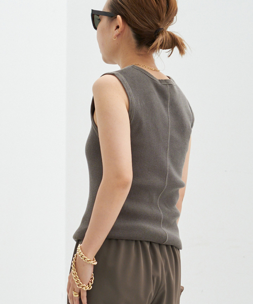 Vintage ノースリーブ Tシャツ（Tシャツ/カットソー）｜Deuxieme